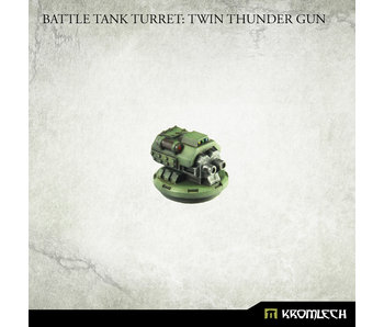 Battle Tank Turret - Twin Thunder Gun