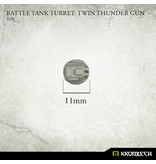 Kromlech Battle Tank Turret - Twin Thunder Gun