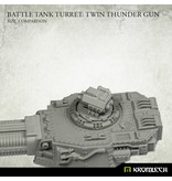 Kromlech Battle Tank Turret - Twin Thunder Gun