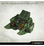 Kromlech Battle Tank Engine with Trench Rail