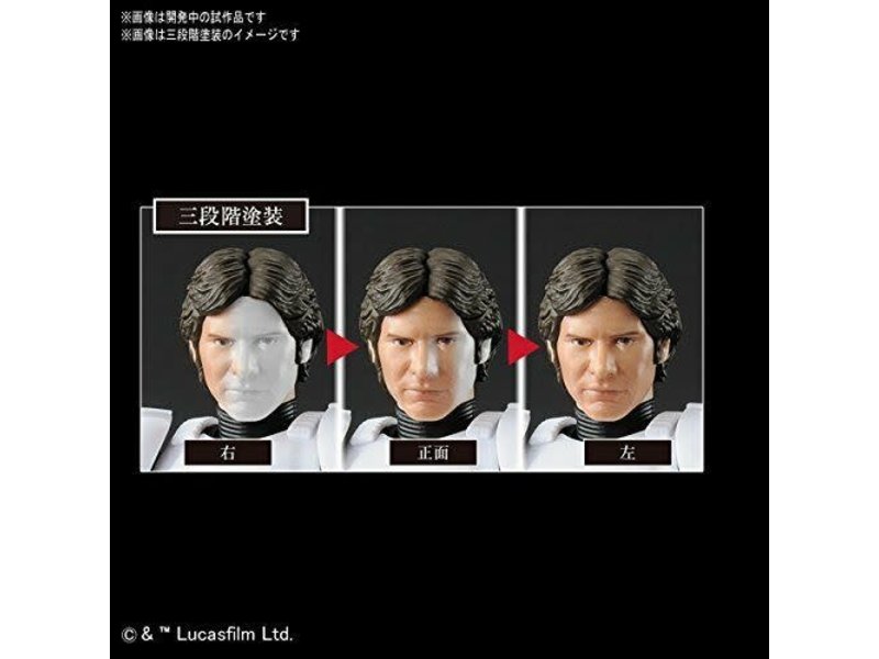 Bandai Bandai Han Solo Stormtrooper Star Wars, Bandai Star Wars Character Line 1/12