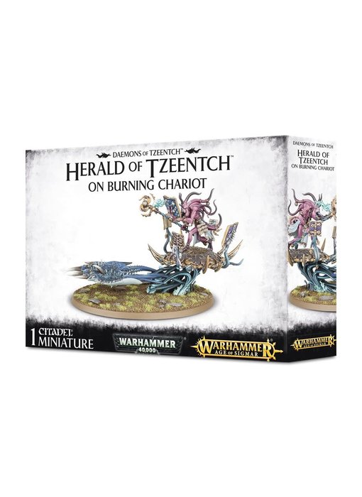 Herald of Tzeentch On Burning Chariot / Exalted Flamer of Tzeentch