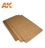 AK Interactive Ak Interactive Cork Sheet - Coarse Grained - 200 X 300 X 3Mm (2 Sheets)