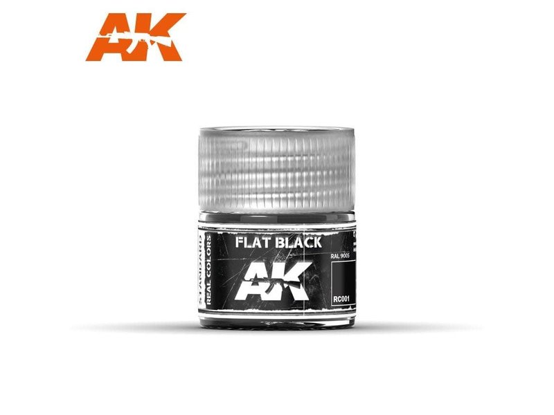 AK Interactive AK Interactive Flat Black 10ml