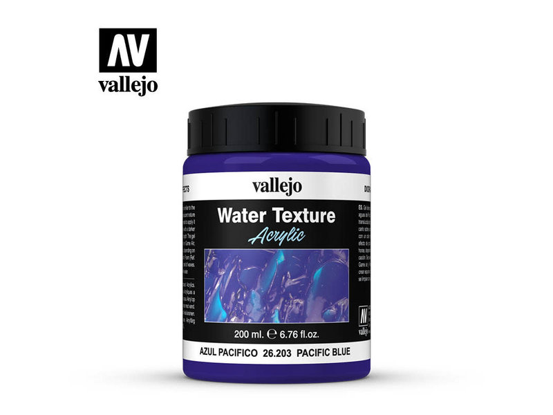 Vallejo Water Textures Pacific Blue (26.203) (200ml)