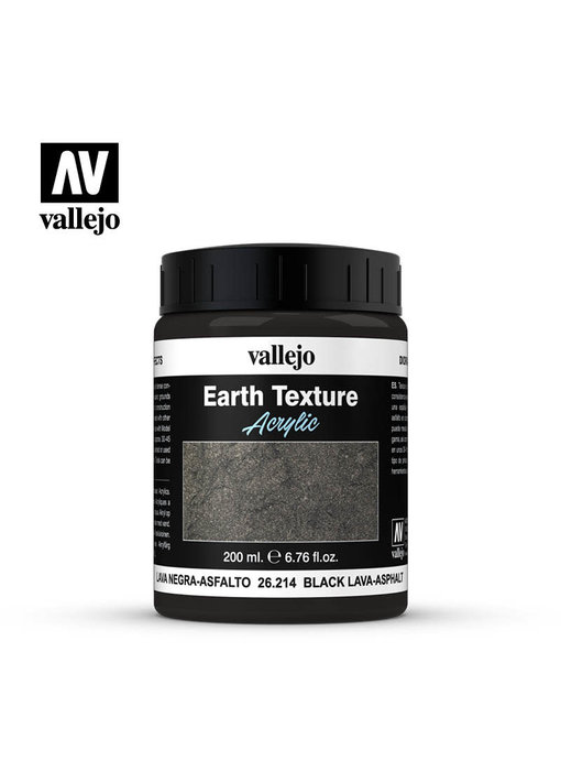 Earth Textures Black Lava-Asphalt (26.214) (200ml)