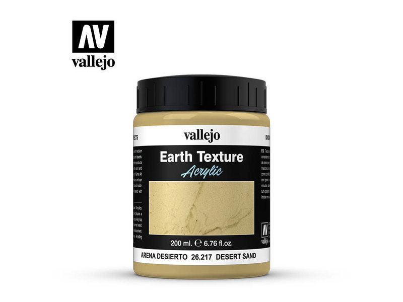 Vallejo Earth Textures Desert Sand (26.217) (200ml)