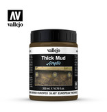 Vallejo Thick Mud Textures European Thick Mud (26.807) (200ml)