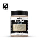 Vallejo Thick Mud Textures Light Brown Thick Mud (26.810) (200ml)