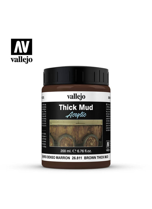 Thick Mud Textures Brown Thick Mud (26.811) (200ml)