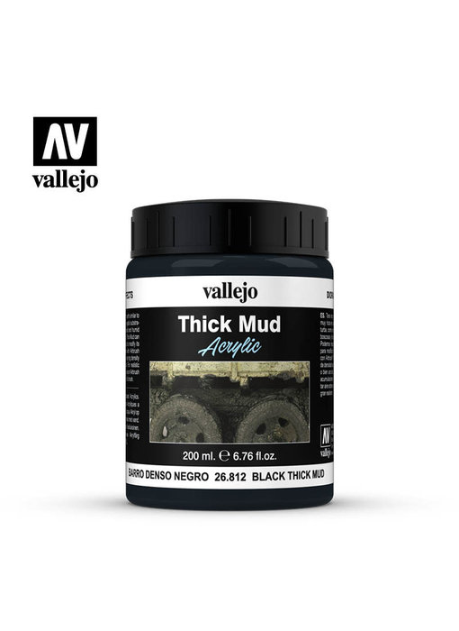 Thick Mud Textures Black Thick Mud (26.812) (200ml)