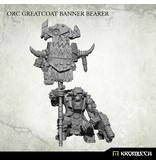 Kromlech Orc Greatcoat Banner Bearer