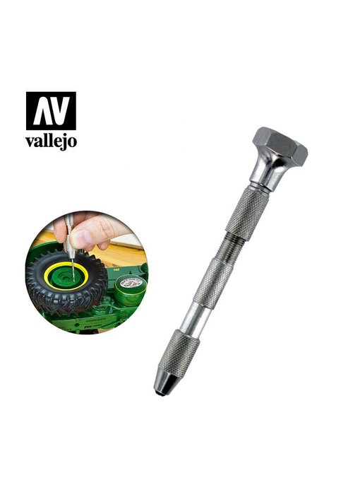 Vallejo Spin Top Pin Vice Double Ended (T09001)