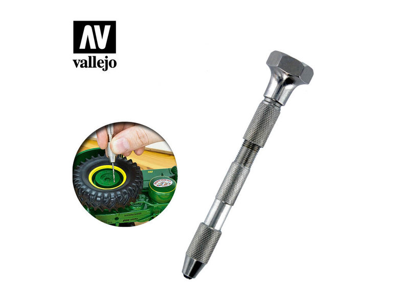 Vallejo Vallejo Spin Top Pin Vice Double Ended (T09001)