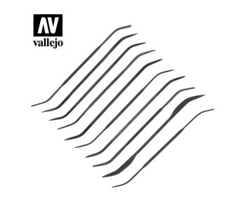 Vallejo Curved File Set (*10) (T03003)