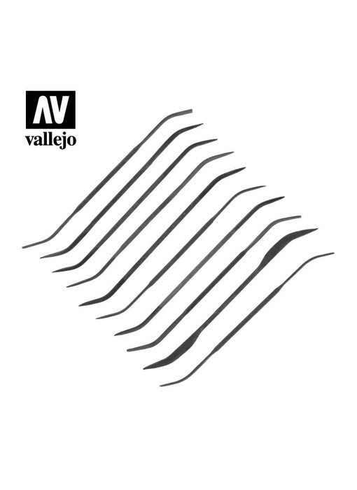 Vallejo Curved File Set (*10) (T03003)