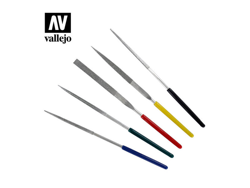 Vallejo Vallejo Mini Diamond File Set (T03004)