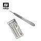 Vallejo Modelling Saw Set With 4 Scapels (T06001)