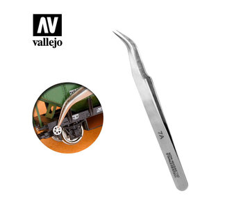 Vallejo Extra Fine Curved Tweezers (T12004)