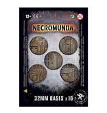 Games Workshop Necromunda 32mm Bases (*10)