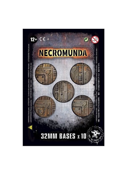 Necromunda 32mm Bases (*10)