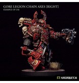 Kromlech Gore Legion Chain Axes [right] (KRCB239)