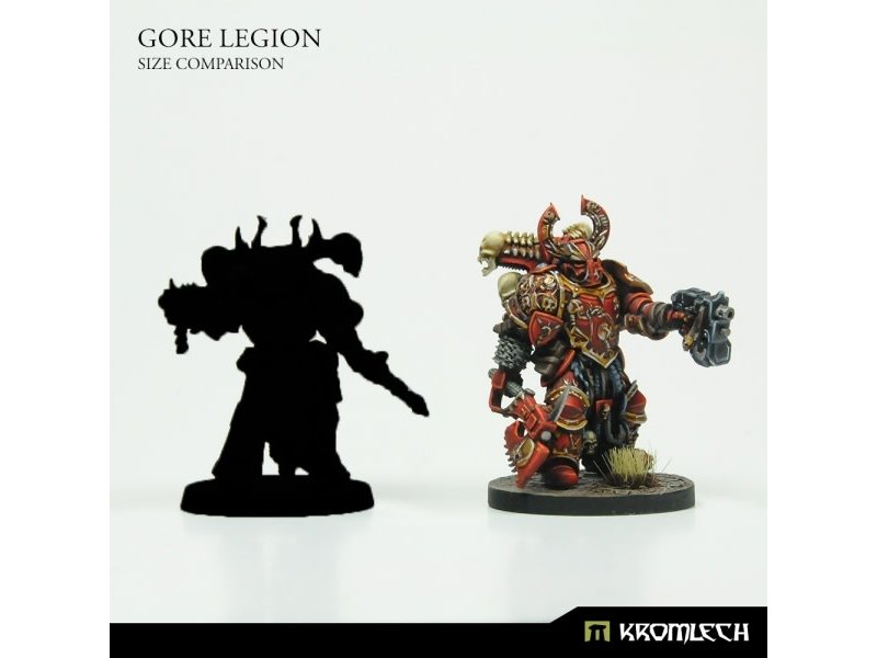 Kromlech Gore Legion Chain Axes [right] (KRCB239)