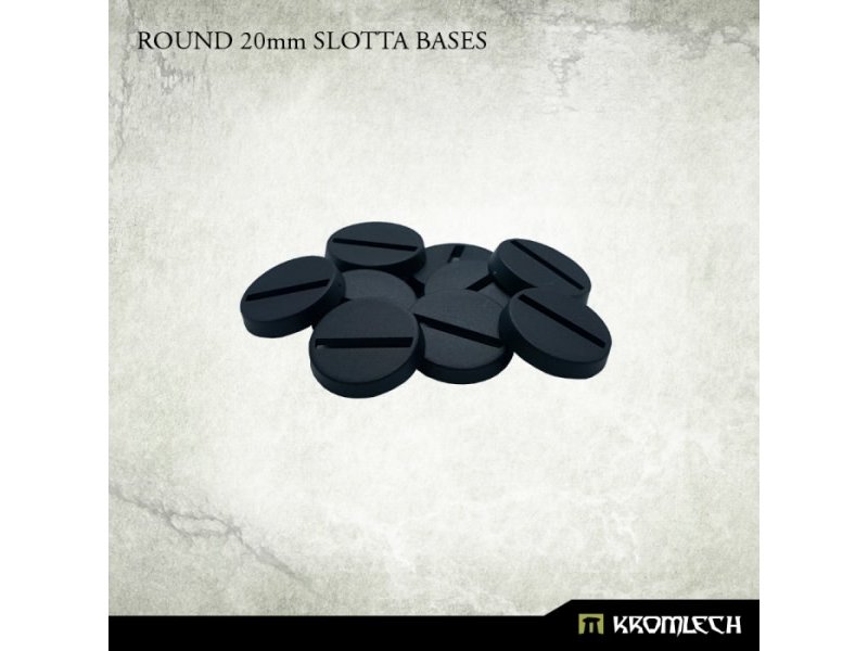Kromlech Round 20mm Slotta Bases
