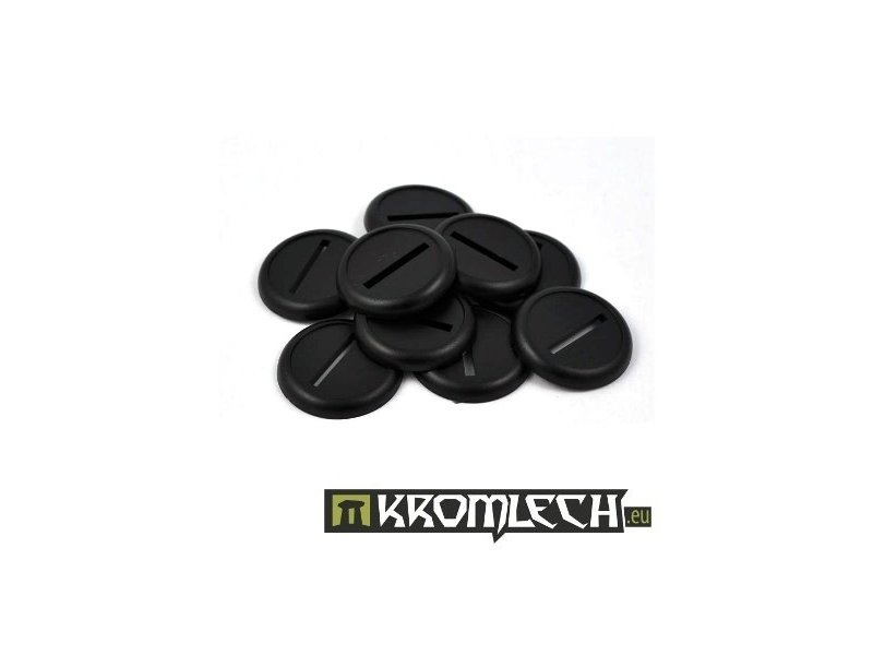 Kromlech Round 30mm Slotted Bases with Lip