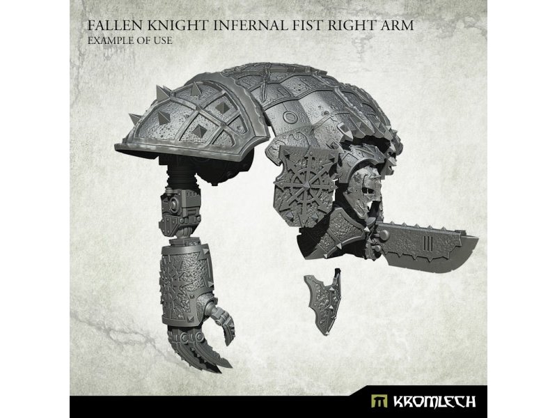 Kromlech Fallen Knight Infernal Fist Right Arm