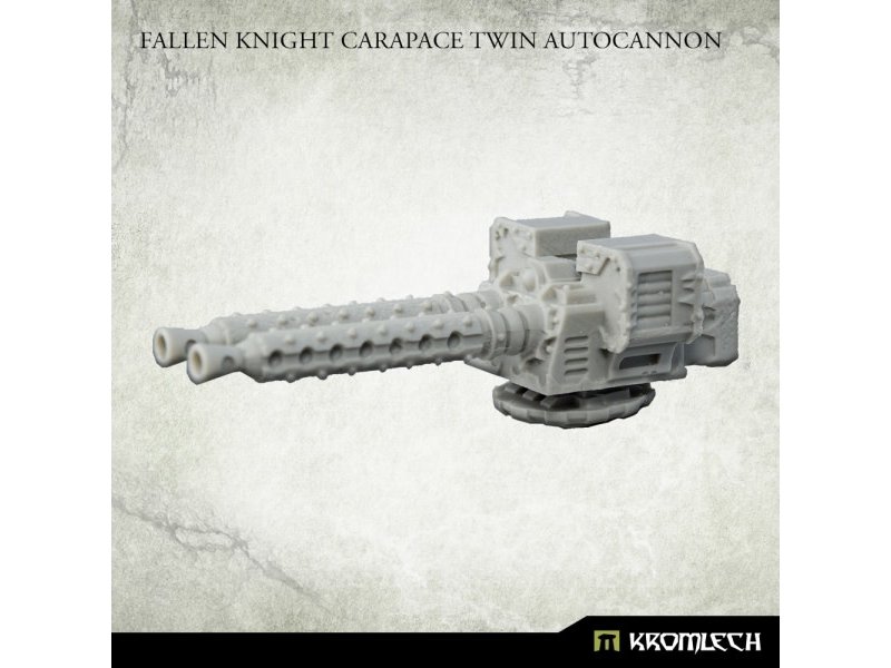 Kromlech Fallen Knight Carapace Twin Autocannon