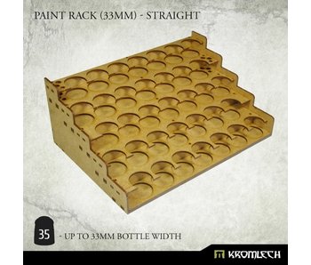 Paint Rack (33mm) - Straight (HDF)