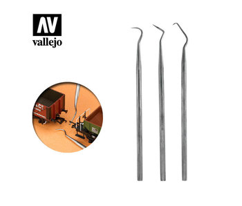 Vallejo Stainless Steel Probes (*3) (T02001)