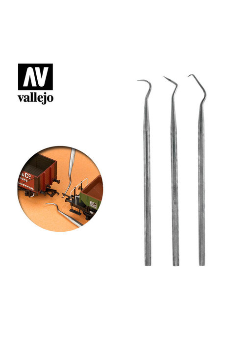 Vallejo Stainless Steel Probes (*3) (T02001)