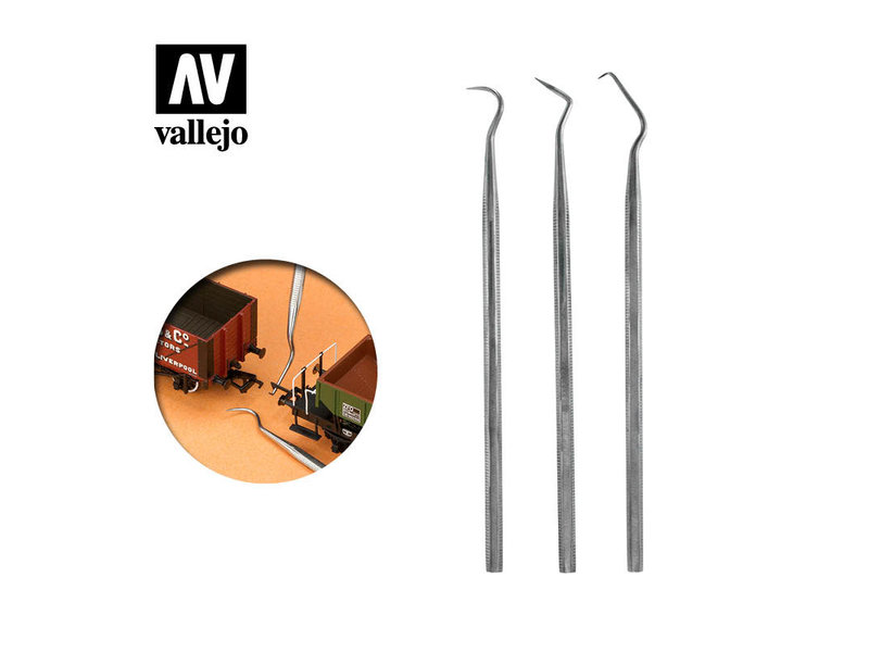 Vallejo Vallejo Stainless Steel Probes (*3) (T02001)