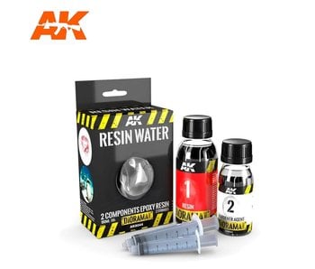 AK Interactive Resin Water 2-Components Epoxy Resin - 180ml