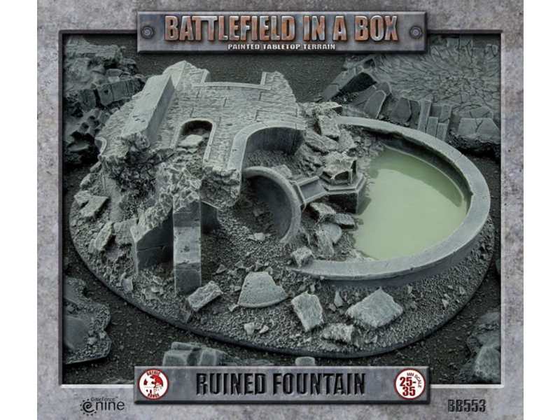 Battlefield in a Box Battlefield In A Box - Gothic Ruined Fountain