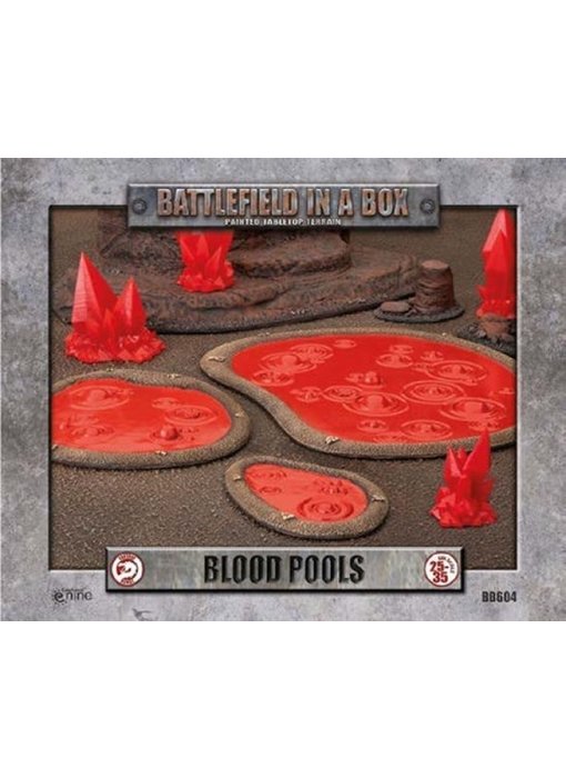 Battlefield In A Box - Blood Pools *3