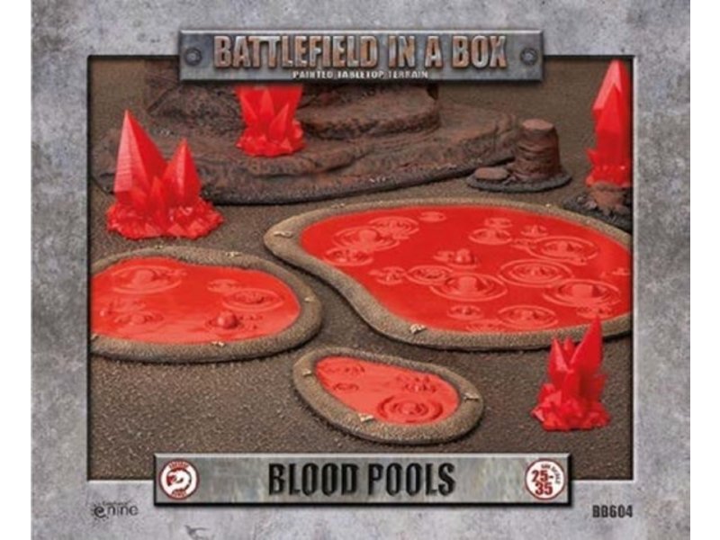 Battlefield in a Box Battlefield In A Box - Blood Pools *3