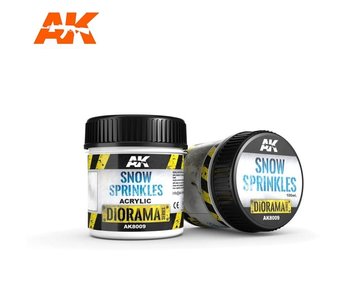 AK Interactive Snow Sprinkles - 100ml (Acrylic)