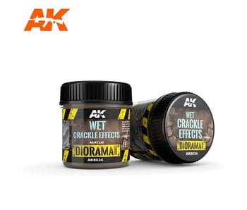 AK Interactive Wet Crackle Effects - 100ml (Acrylic)