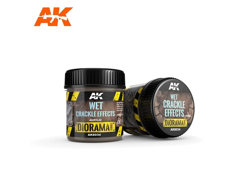 AK Interactive AK Interactive Wet Crackle Effects - 100ml (Acrylic)