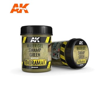 AK Interactive Water Gel Swamp Green Effects - 250ml (Acrylic)