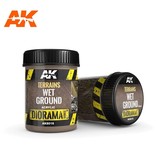 AK Interactive AK Interactive Terrains Wet Ground - 250ml (Acrylic)