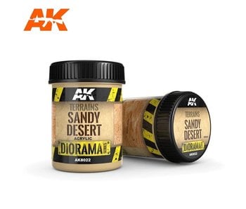 AK Interactive Terrains Sandy Desert - 250ml (Acrylic)