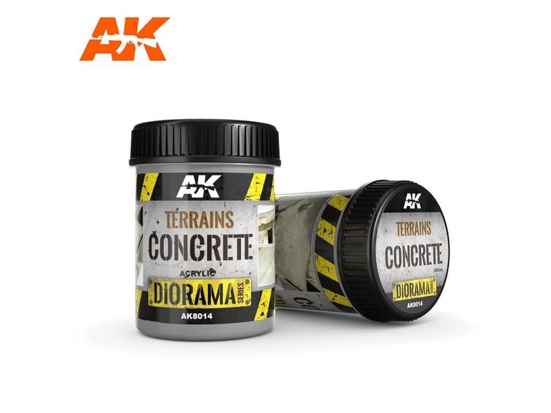 AK Interactive AK Interactive Terrains Concrete - 250ml (Acrylic)