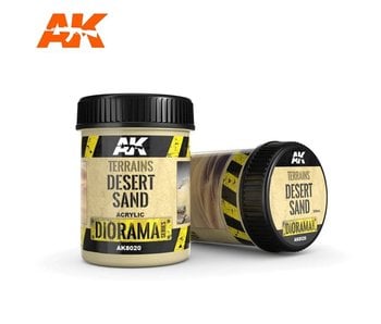 AK Interactive Terrains Desert Sand - 250ml (Acrylic)