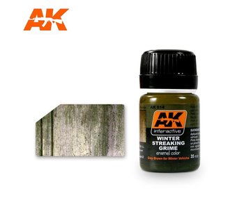 AK Interactive Streaking Grime For Winter Vehicles