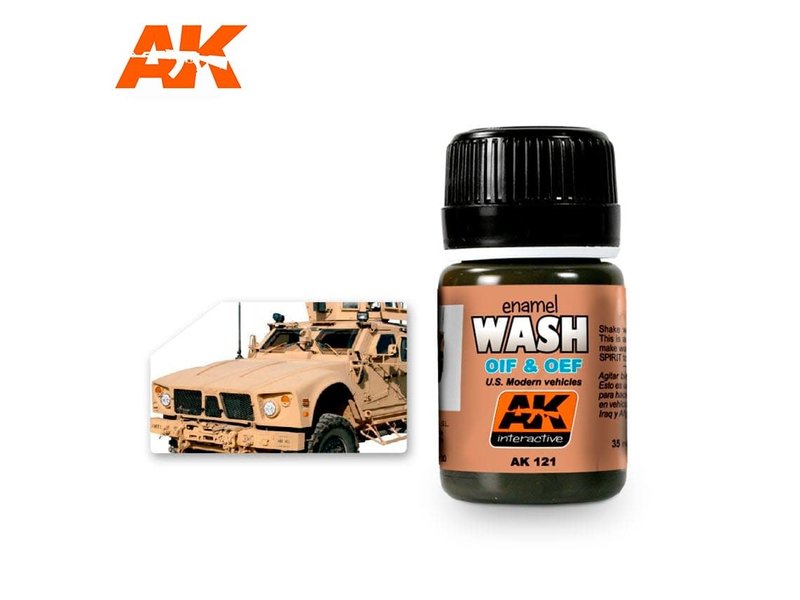AK Interactive AK Interactive Wash For OIF & OEF - US Vehicles