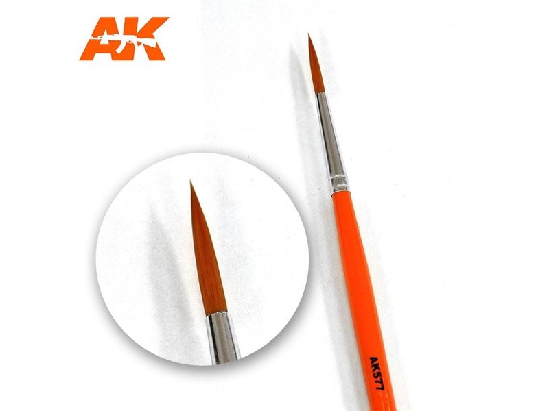 AK Interactive AK Interactive Weathering Brush Fine Long